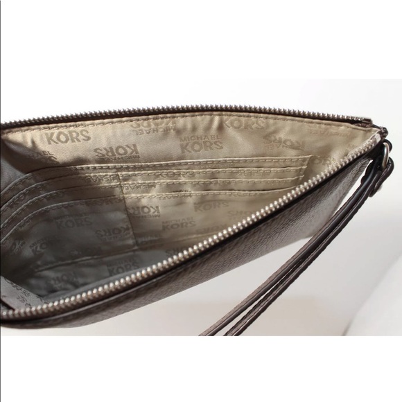 Michael Kors Cinder Grommet Leather ClutchWristlet - Picture 5 of 5